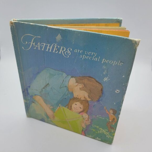 Fathers Special People Book Mini Small Vintage 1969 Gift Daughter Son Child Baby - Picture 1 of 12